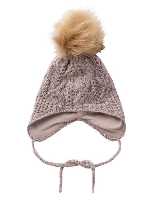 name it Nmfwrilla Wool Knit Hat Name It Purple