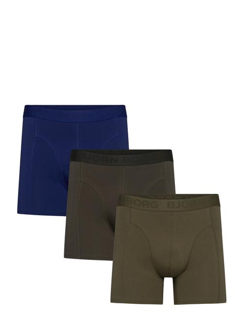 Björn Borg Cotton Stretch Boxer 3P Björn Borg Khaki