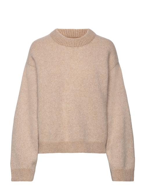 Se HOLZWEILER Tine Knit Crew Neck HOLZWEILER Beige ved Booztlet