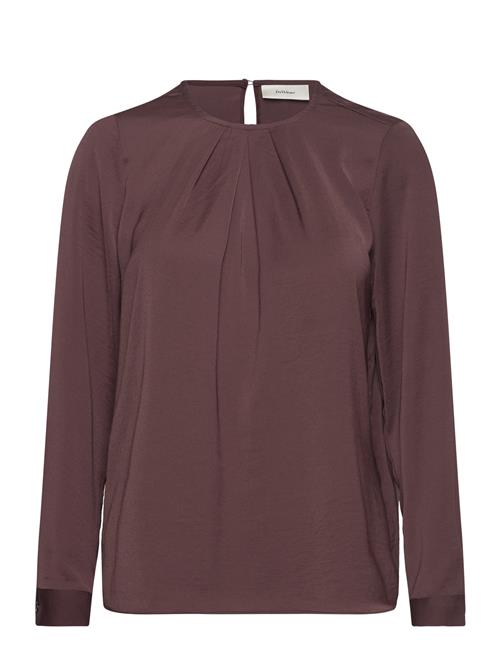 InWear Dotaiw Pleat Blouse InWear Brown