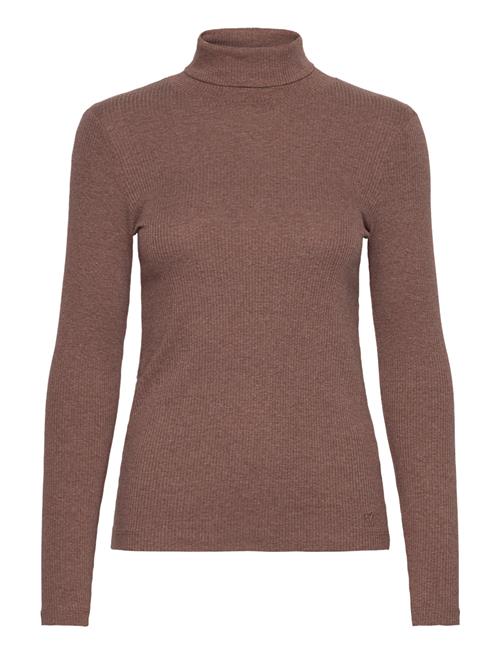 InWear Dagnaiw Rollneck Melange Ls InWear Brown