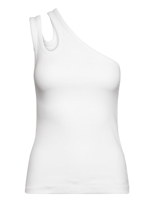 Jersey -Shoulder Top REMAIN Birger Christensen White