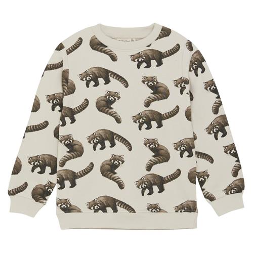 Se Minymo Sweatshirt Moonbeam | Grå | 104 cm ved Babyshop