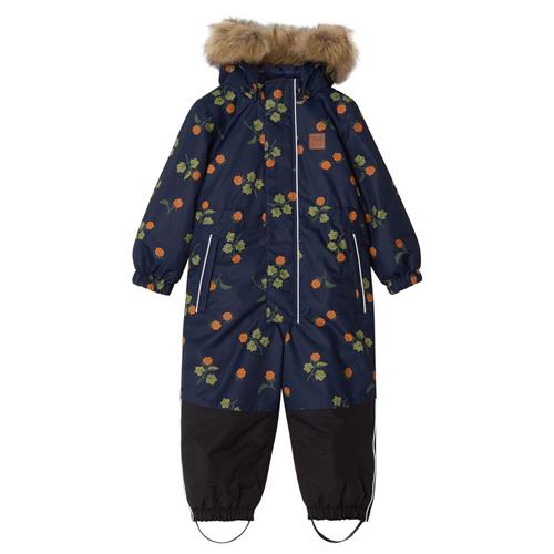 Kuling Chamonix Mønstret Flyverdragt Med Multebærer Navyblå 80 cm  Marineblå  80 cm  Unisex