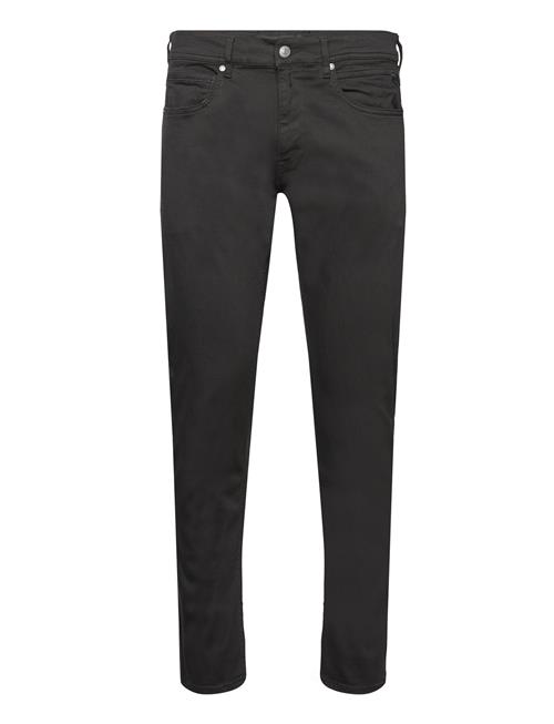 Se Replay Grover Trousers Straight Hyperflex Colour Xlite Replay Black ved Booztlet