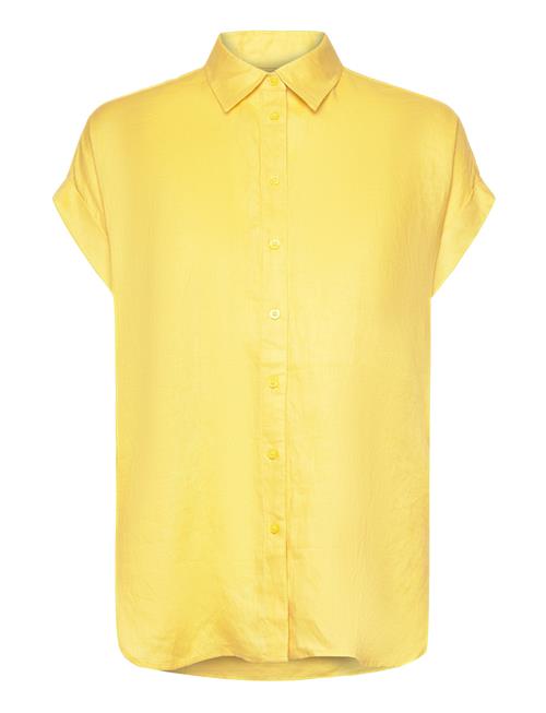 Lauren Ralph Lauren Linen Dolman-Sleeve Shirt Lauren Ralph Lauren Yellow