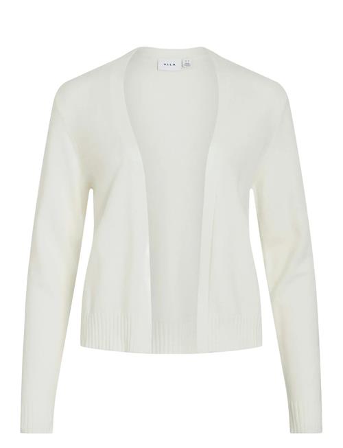 Viril Short L/S Knit Cardigan Vila White
