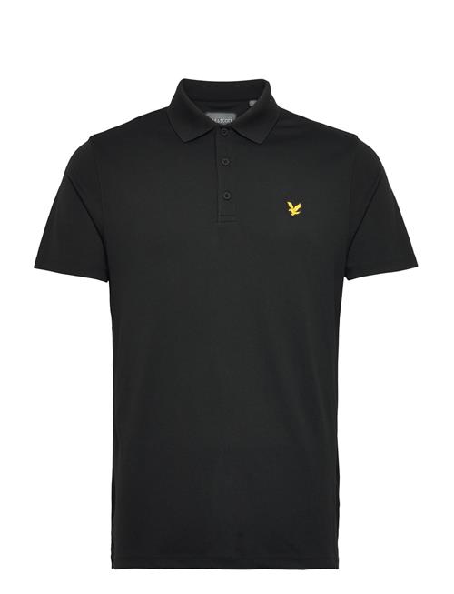 Se Lyle & Scott Sport Golf Tech Polo Shirt Lyle & Scott Sport Black ved Booztlet