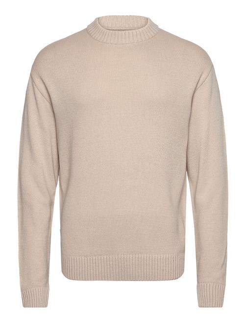 Se Jack & Jones Jjejack Knit Crew Neck Sn Jack & J S Cream ved Booztlet