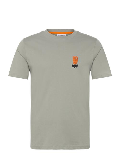 Halloween Embroidery Tee S/S Lindbergh Grey