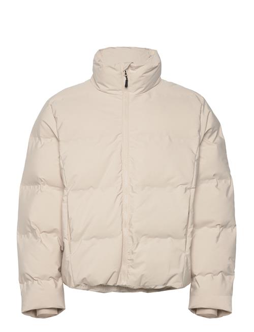 Cropped Seamless Puffer Jacket Lindbergh Cream