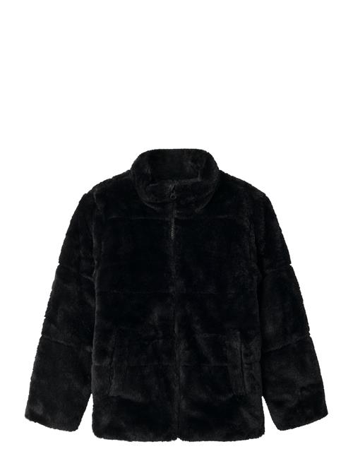 Nkfmila Faux Fur Jacket Pb Name It Black