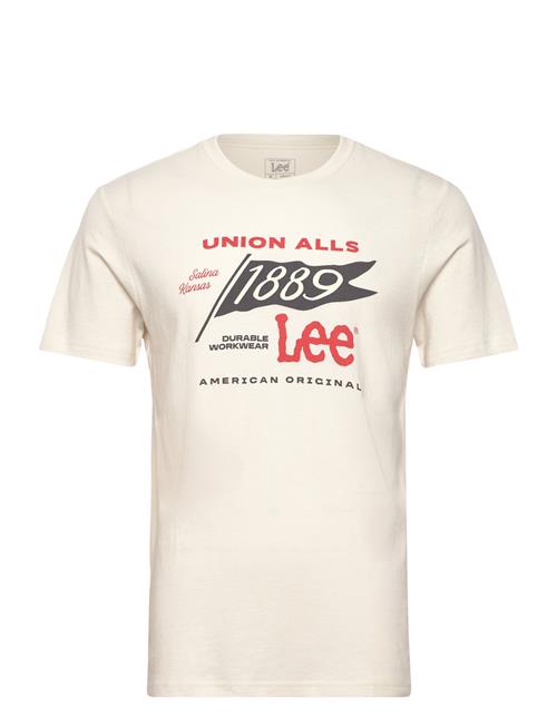 Lee Jeans Ss Frontier Tee Lee Jeans Cream