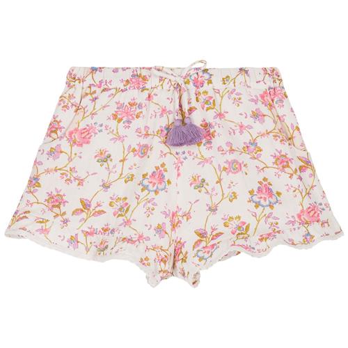 Louise Misha Vallaoid Shorts Cream Bucolia Fields | Lyserød | 5 years