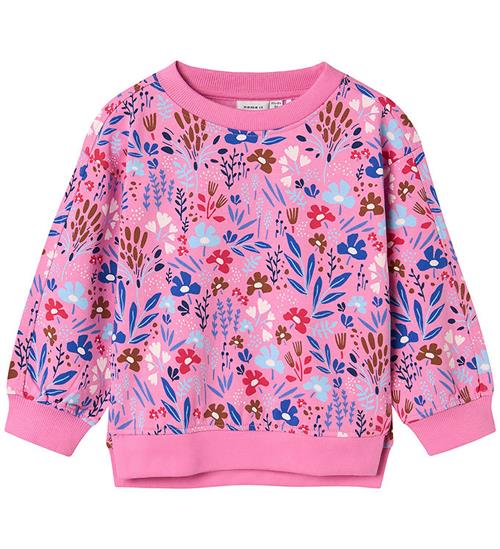 Name It Name It Sweatshirt - NmfNirana - Fuchsia Pink