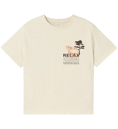 Se Name It Name It T-shirt - NkmOnkel - Summer Sand ved KidsWorld