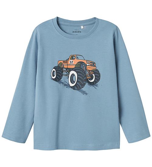 Se Name It Bluse - NmmVux - Mountain Spring/Monster Truck ved KidsWorld