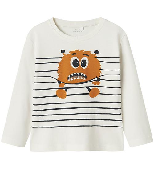 Se Name It Bluse - NmmVilasse - Jet Stream/Monster ved KidsWorld