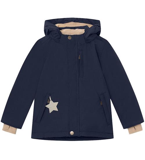 Se Mini A Ture Mini A Ture Vinterjakke - Adyanko Fleece - Outer Space ved KidsWorld