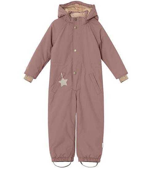 Se Mini A Ture Flyverdragt - Wanni Fleece - Light Plum ved KidsWorld