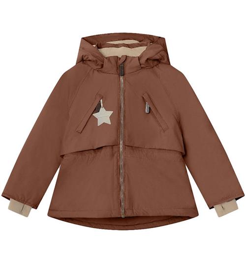 Mini A Ture Mini A Ture Vinterjakke - Algeana Fleece - Rootbeer Brown