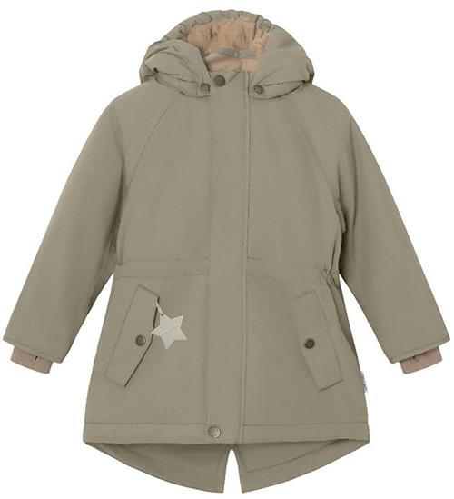 Se Mini A Ture Mini A Ture Vinterjakke - Vikania Fleece - Vert ved KidsWorld