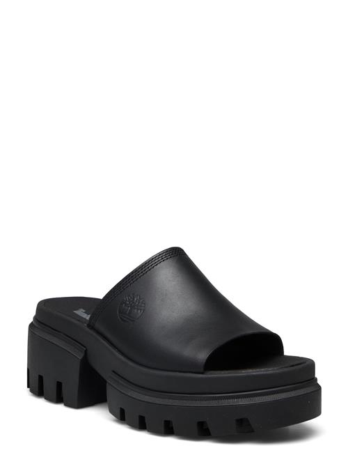 Se Timberland Everleigh Slide Sandal Black Timberland Black ved Booztlet