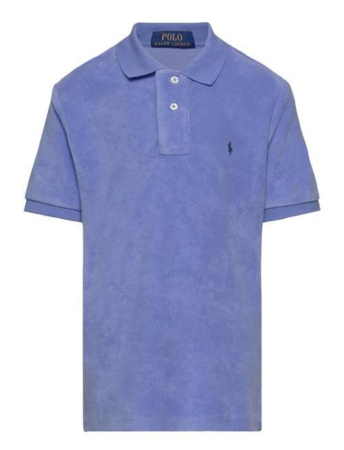 Se Ralph Lauren Kids Terry Polo Shirt Ralph Lauren Kids Blue ved Booztlet