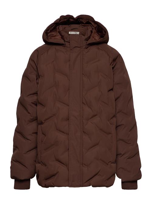 Minymo Jacket Quilted Minymo Brown