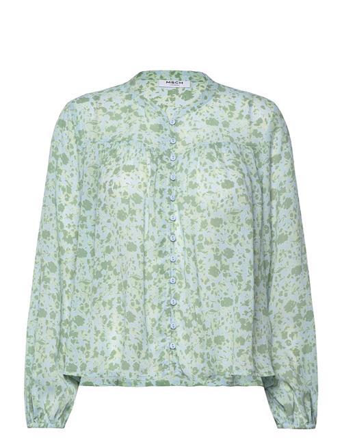 Jasia Rikkelie Shirt Aop MSCH Copenhagen Green