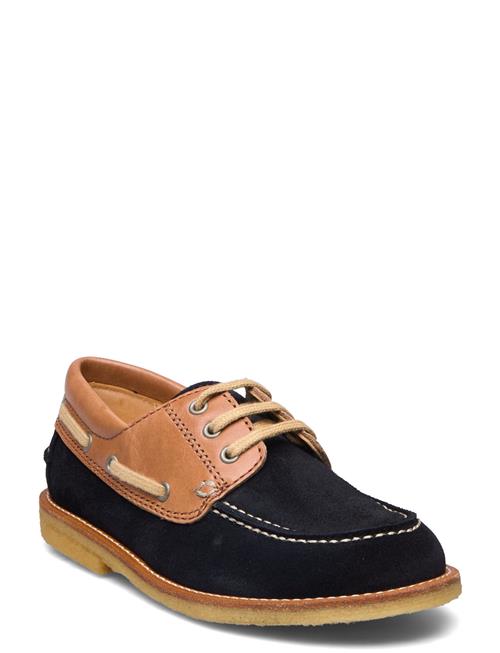 Se ANGULUS Shoes - Flat - With Lace ANGULUS Blue ved Booztlet