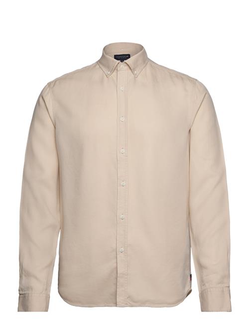 Lexington Clothing Carl Lyocell Shirt Lexington Clothing Beige