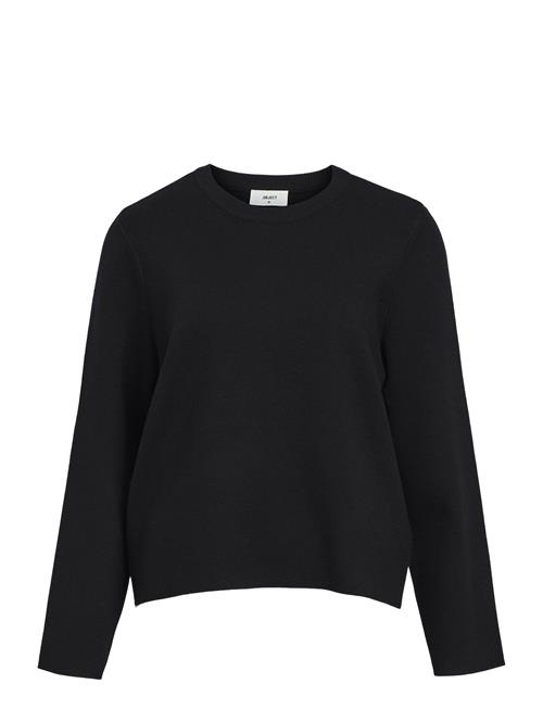 Object Objreynard Square Sleeve O-Neck Noos Object Black