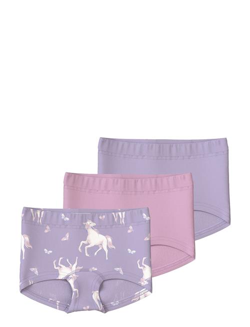 name it Nmftights 3P Pastel Lilac Horse Noos Name It Pink