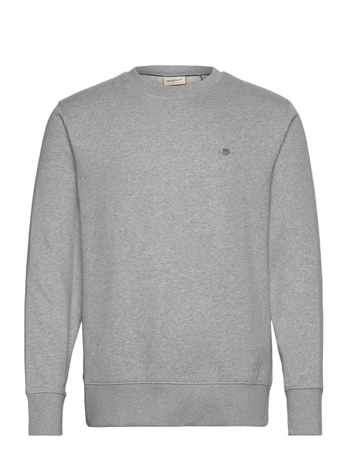 Se GANT Reg Emb Archive Shield Cneck GANT Grey ved Booztlet