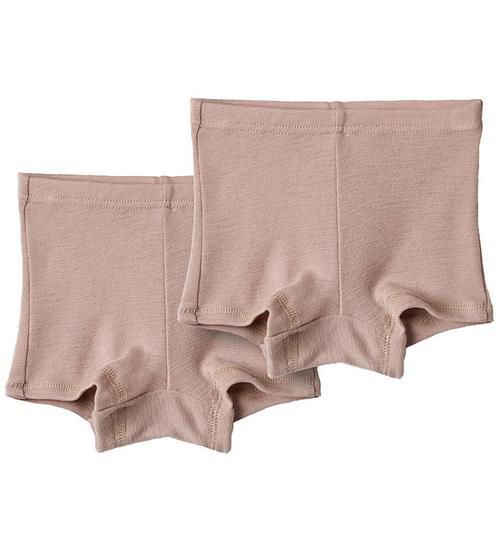 Wheat Wheat Boxershorts - 2-pak - Uld - Avalon - Dry Rose