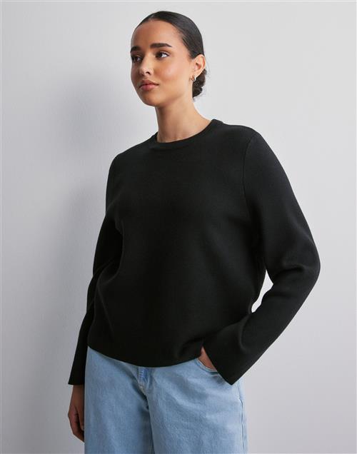 Mercer Amsterdam - Sort - Objreynard Square Sleeve O-Neck Noo