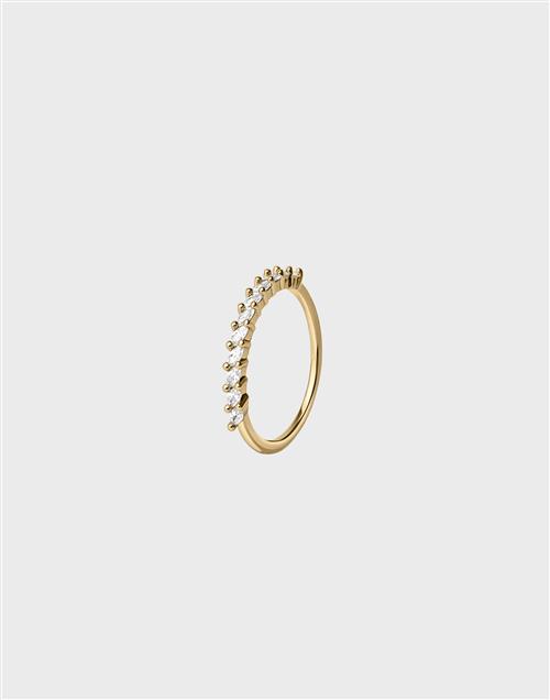 Se Muli Collection - Guld - Marquise Stacker Ring ved Nelly