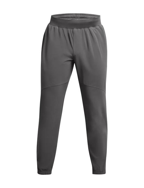 Se Under Armour Ua Stretch Woven Joggers Under Armour Grey ved Booztlet