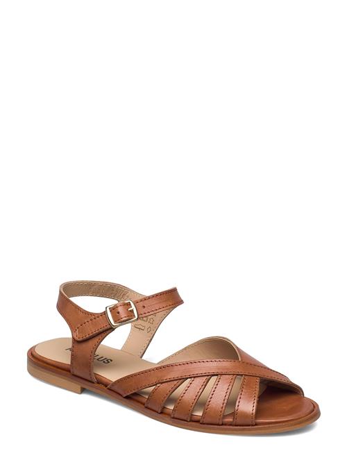 ANGULUS Sandals - Flat - Open Toe - Op ANGULUS Brown