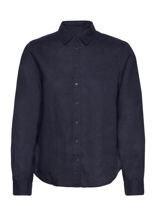 GANT Reg Linen Chambray Shirt GANT Navy