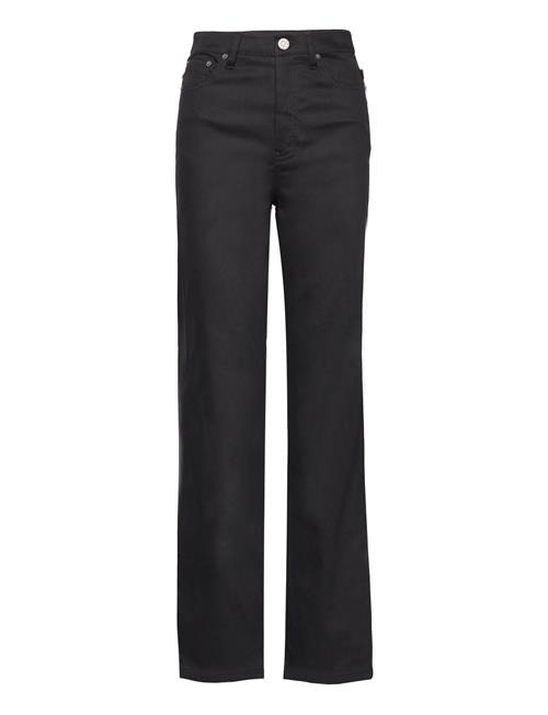 Se ROTATE Birger Christensen Twill High Rise Pants ROTATE Birger Christensen Black ved Booztlet