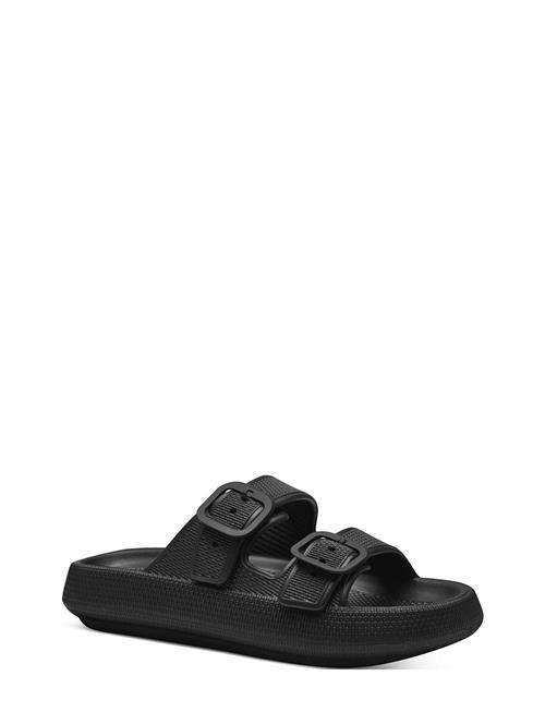 Se Tamaris Women Slides Tamaris Black ved Booztlet