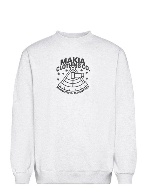 Se Makia Sextant Sweatshirt Makia Grey ved Booztlet