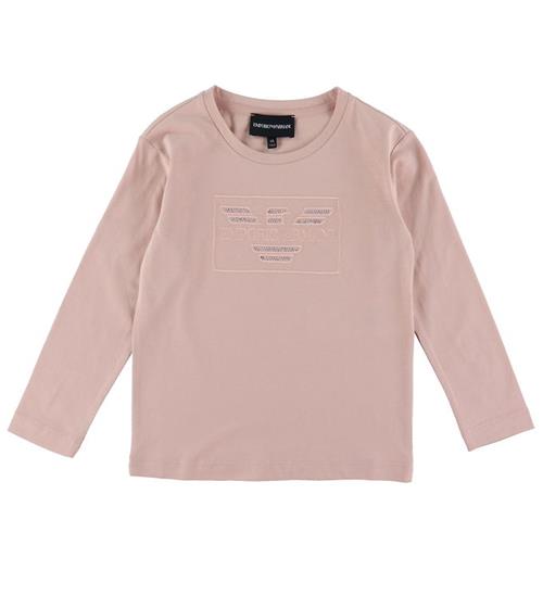 Se Emporio Armani Bluse - Rose Smoke m. Logo/Nitter ved KidsWorld