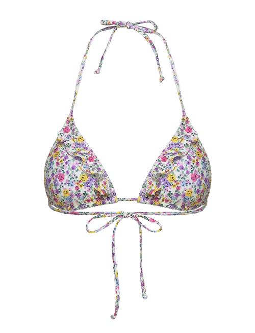 Becksöndergaard Valerie Bel Frill Bikini Top Becksöndergaard Patterned