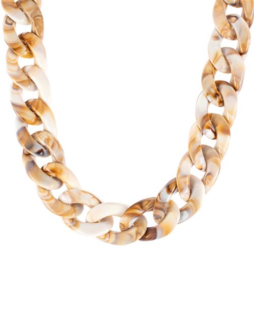 Se Marbella Resin Necklace By Jolima Gold ved Booztlet