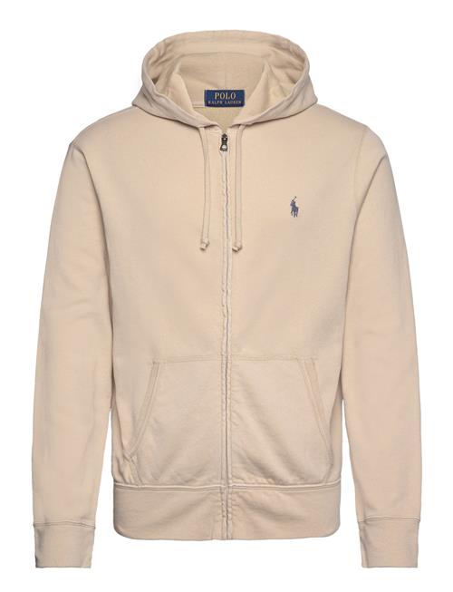 Se Polo Ralph Lauren Spa Terry Full-Zip Hoodie Polo Ralph Lauren Beige ved Booztlet