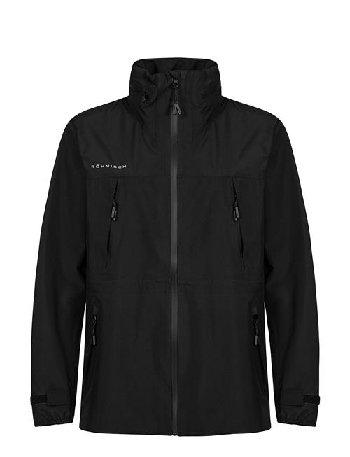 Hurricane Rain Jacket Röhnisch Black