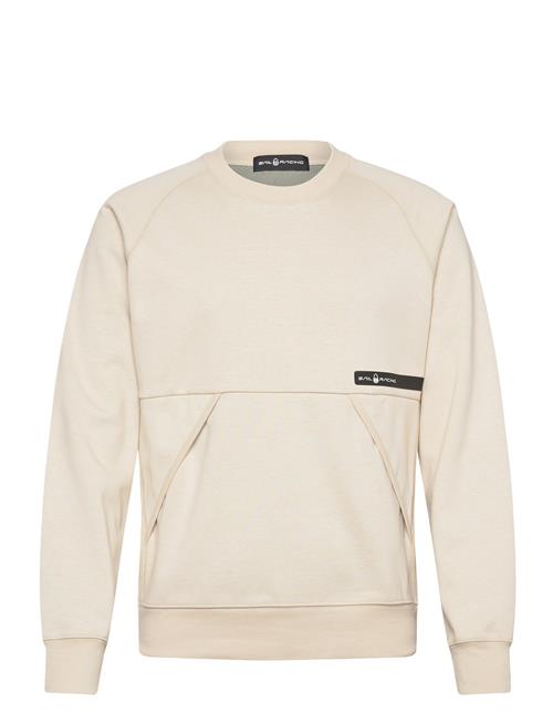 Se Race Bonded Sweater Sail Racing Cream ved Booztlet